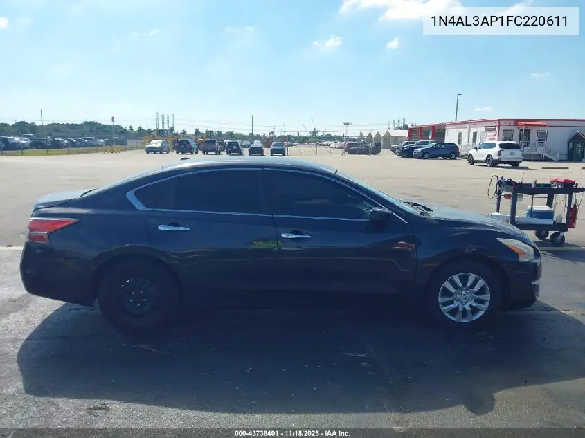 1N4AL3AP1FC220611 2015 Nissan Altima 2.5/2.5 S/2.5 Sl/2.5 Sv