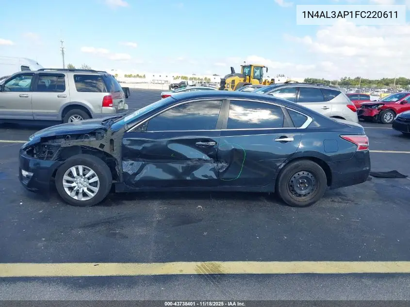 1N4AL3AP1FC220611 2015 Nissan Altima 2.5/2.5 S/2.5 Sl/2.5 Sv