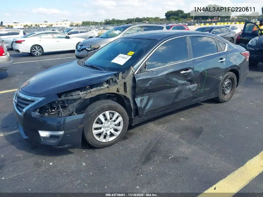 1N4AL3AP1FC220611 2015 Nissan Altima 2.5/2.5 S/2.5 Sl/2.5 Sv