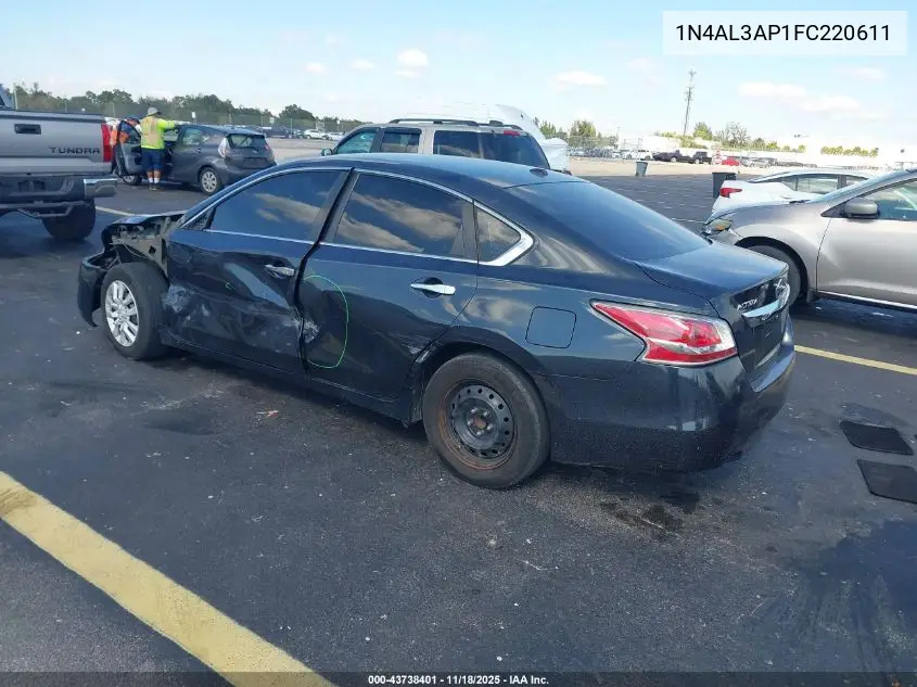 1N4AL3AP1FC220611 2015 Nissan Altima 2.5/2.5 S/2.5 Sl/2.5 Sv