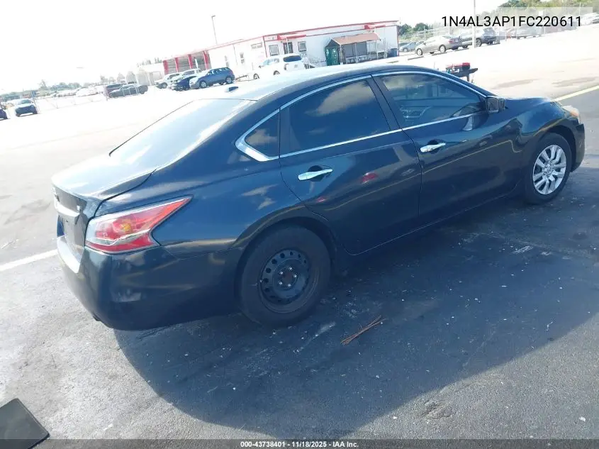 1N4AL3AP1FC220611 2015 Nissan Altima 2.5/2.5 S/2.5 Sl/2.5 Sv
