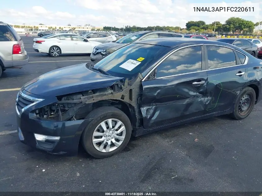 1N4AL3AP1FC220611 2015 Nissan Altima 2.5/2.5 S/2.5 Sl/2.5 Sv