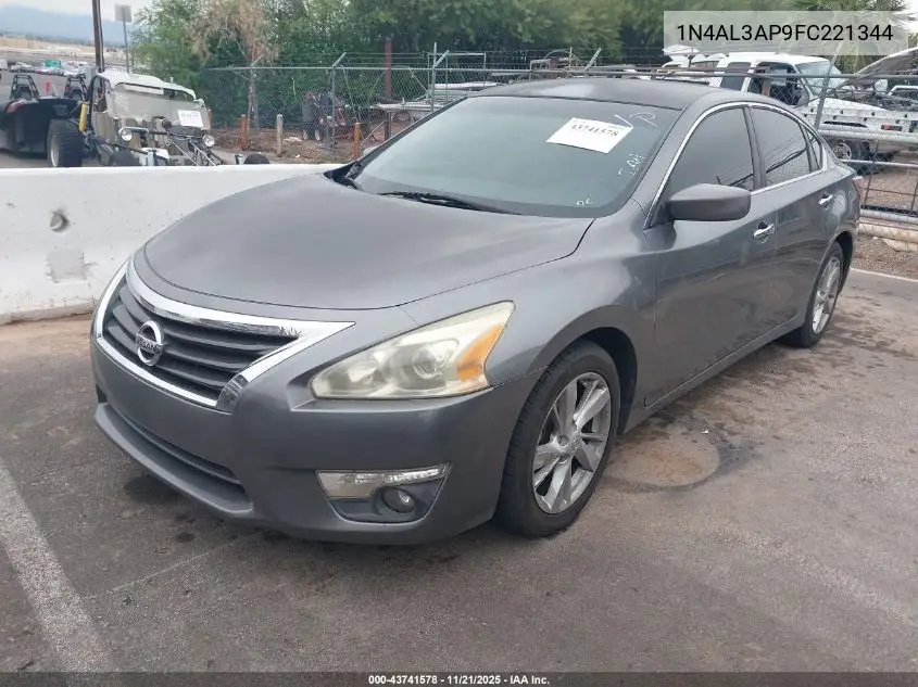 1N4AL3AP9FC221344 2015 Nissan Altima 2.5 Sv