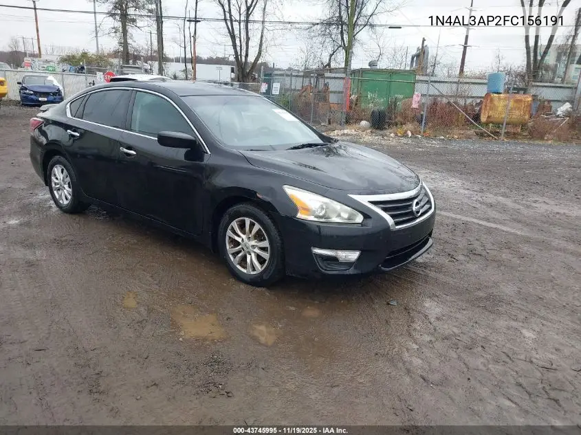 1N4AL3AP2FC156191 2015 Nissan Altima 2.5 S