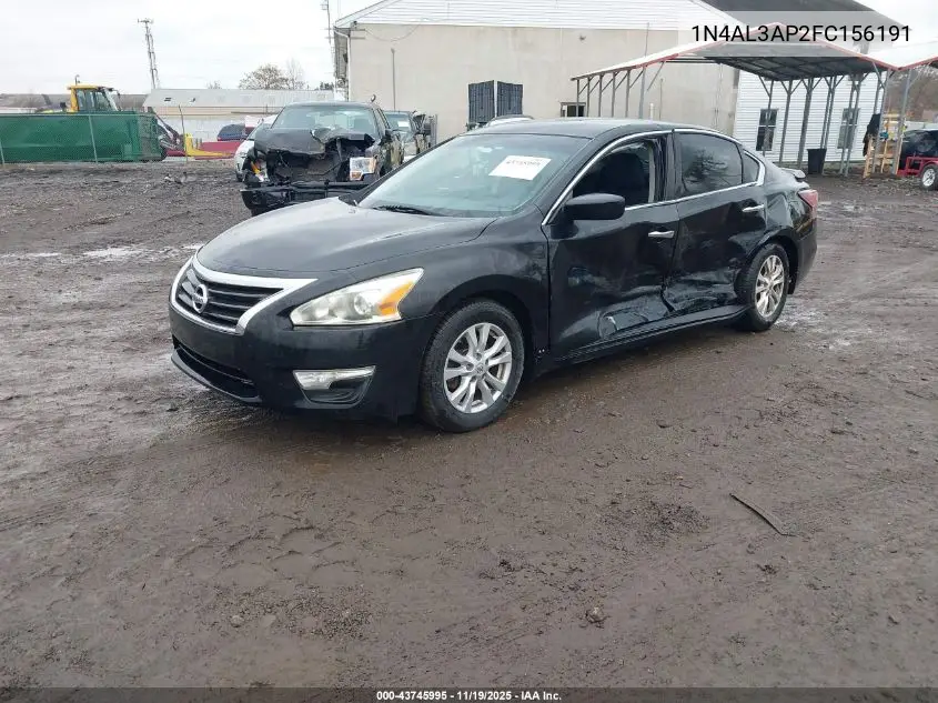 1N4AL3AP2FC156191 2015 Nissan Altima 2.5 S