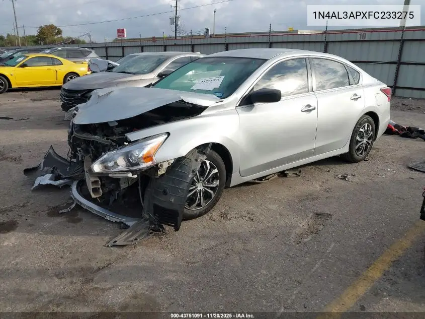 1N4AL3APXFC233275 2015 Nissan Altima 2.5/2.5 S/2.5 Sl/2.5 Sv