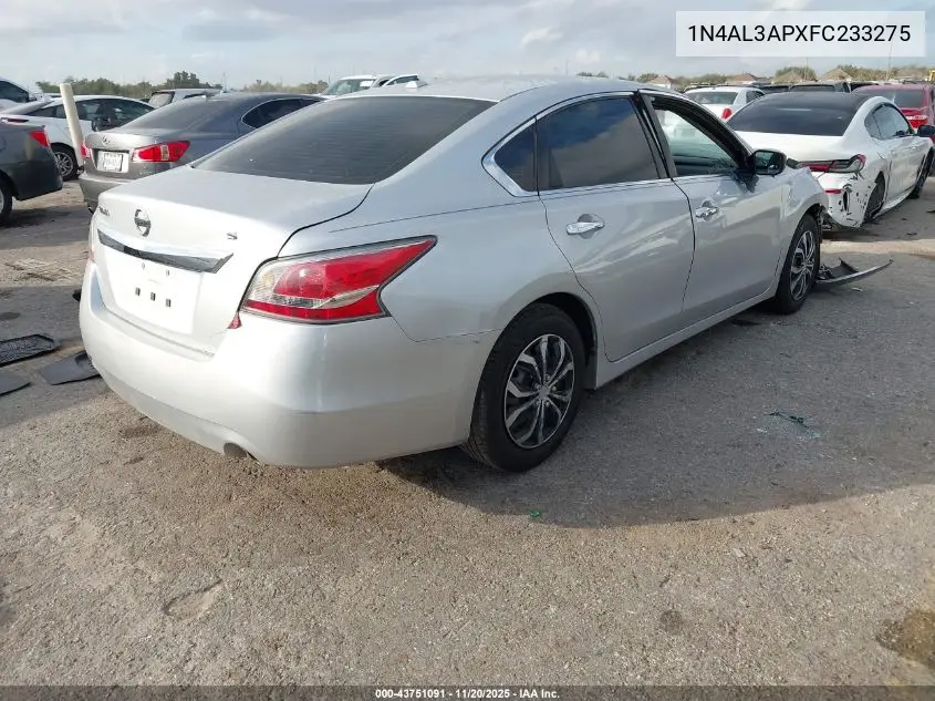 1N4AL3APXFC233275 2015 Nissan Altima 2.5/2.5 S/2.5 Sl/2.5 Sv