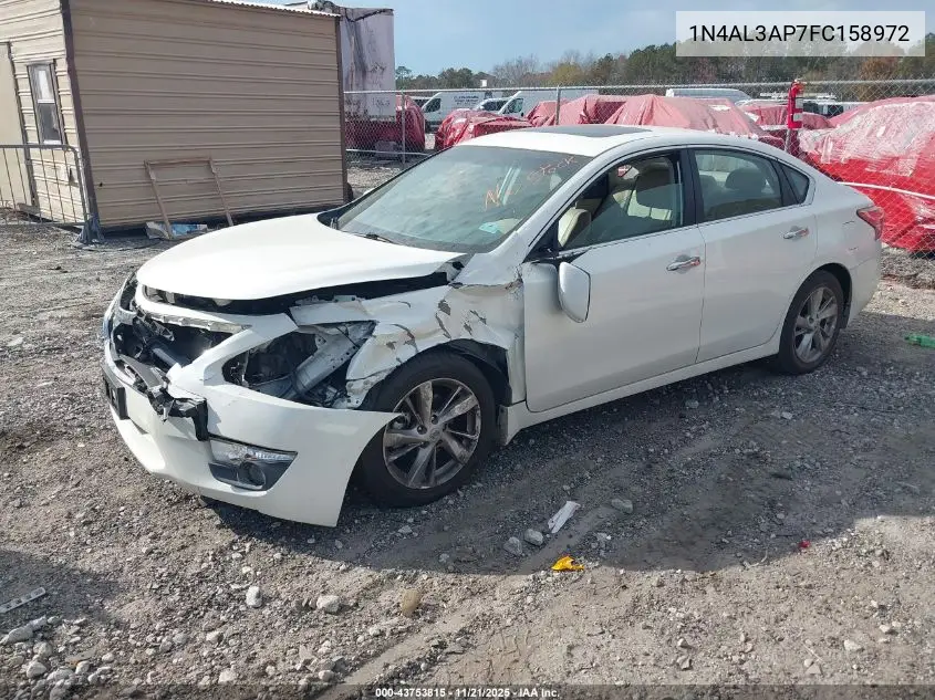 1N4AL3AP7FC158972 2015 Nissan Altima 2.5 Sl
