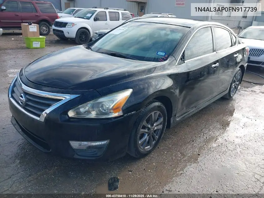 1N4AL3AP0FN917739 2015 Nissan Altima 2.5 S