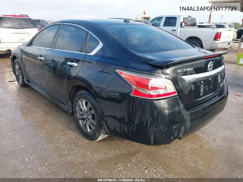 1N4AL3AP0FN917739 2015 Nissan Altima 2.5 S