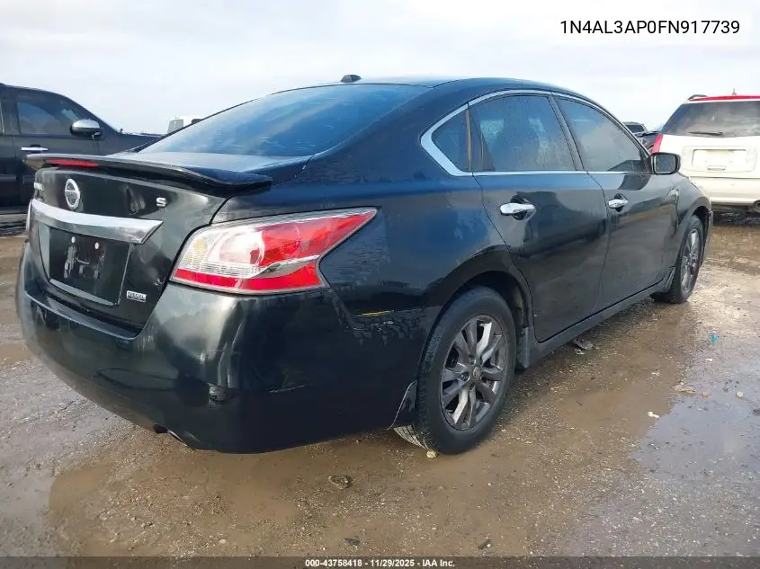 1N4AL3AP0FN917739 2015 Nissan Altima 2.5 S