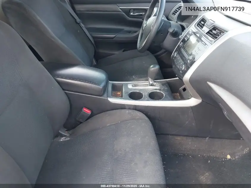 1N4AL3AP0FN917739 2015 Nissan Altima 2.5 S