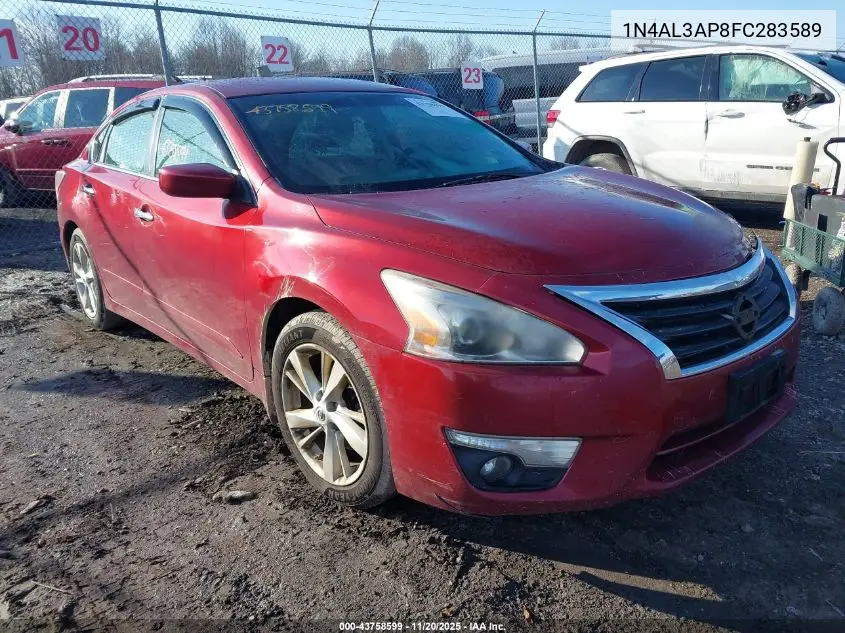 1N4AL3AP8FC283589 2015 Nissan Altima 2.5 Sv