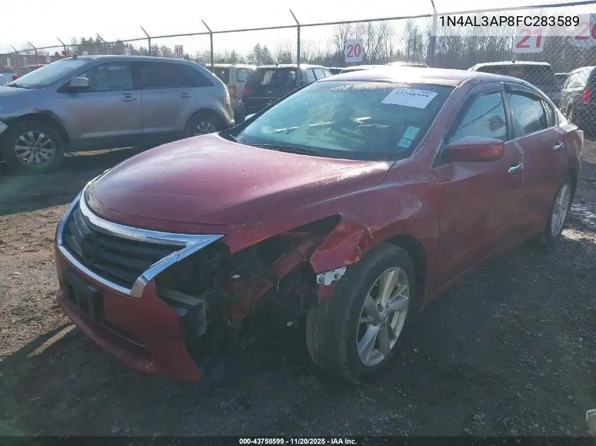1N4AL3AP8FC283589 2015 Nissan Altima 2.5 Sv
