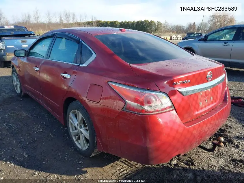 1N4AL3AP8FC283589 2015 Nissan Altima 2.5 Sv