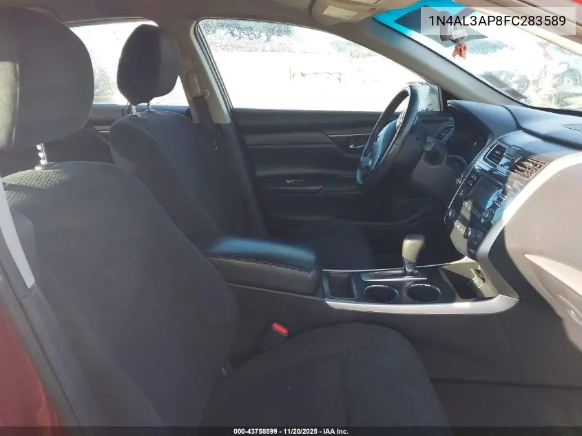 1N4AL3AP8FC283589 2015 Nissan Altima 2.5 Sv