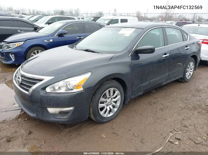1N4AL3AP4FC132569 2015 Nissan Altima 2.5 S