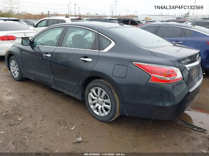 1N4AL3AP4FC132569 2015 Nissan Altima 2.5 S