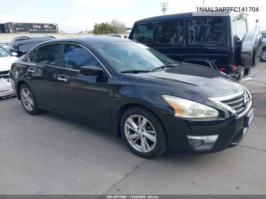 1N4AL3AP7FC141704 2015 Nissan Altima 2.5 Sv
