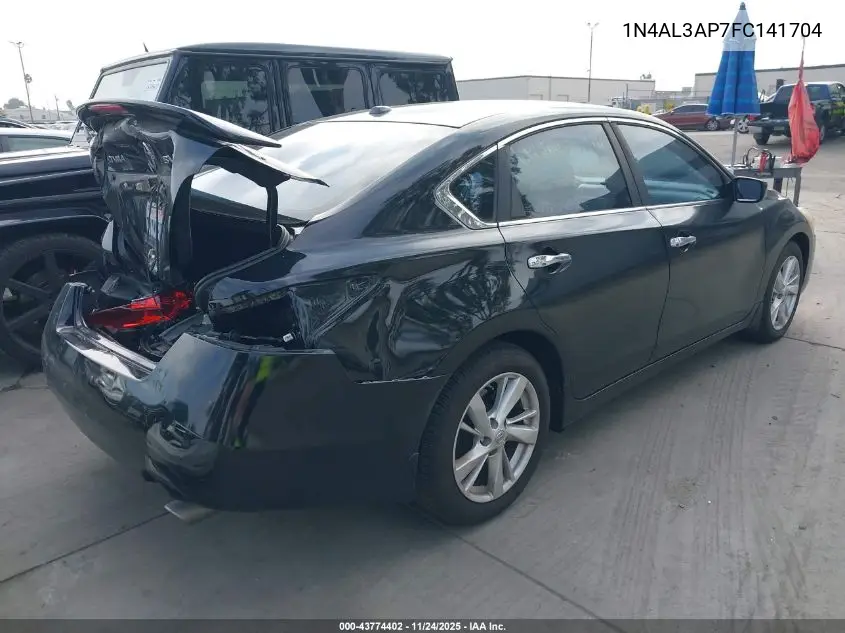 1N4AL3AP7FC141704 2015 Nissan Altima 2.5 Sv