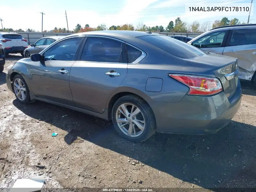 1N4AL3AP9FC178110 2015 Nissan Altima 2.5 Sv