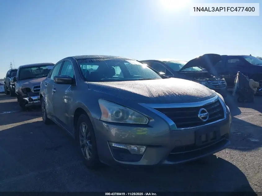 1N4AL3AP1FC477400 2015 Nissan Altima 2.5 S