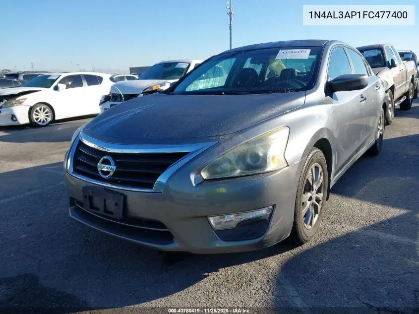 1N4AL3AP1FC477400 2015 Nissan Altima 2.5 S