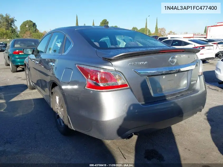 1N4AL3AP1FC477400 2015 Nissan Altima 2.5 S