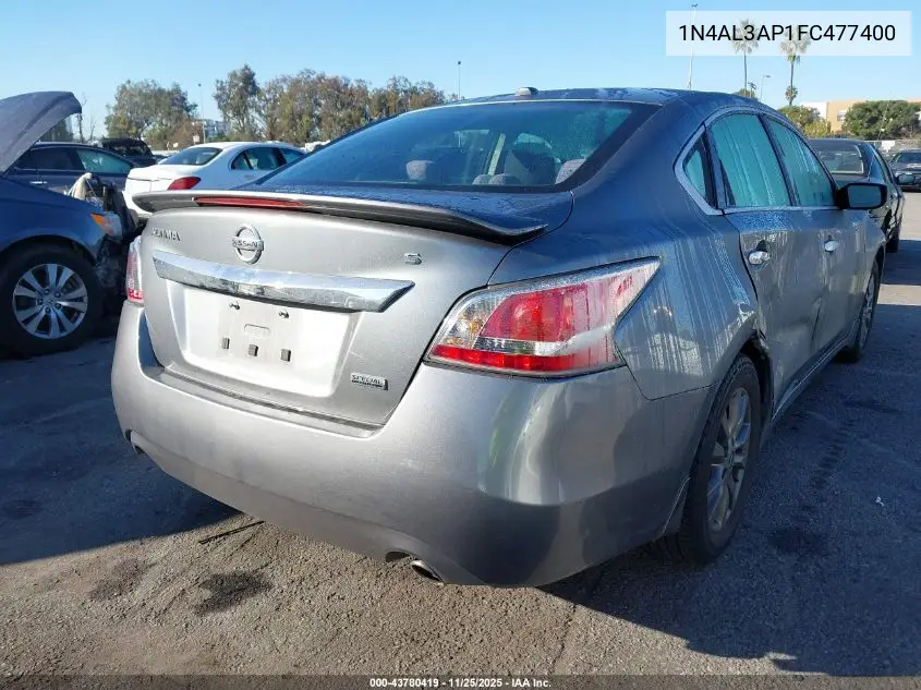 1N4AL3AP1FC477400 2015 Nissan Altima 2.5 S