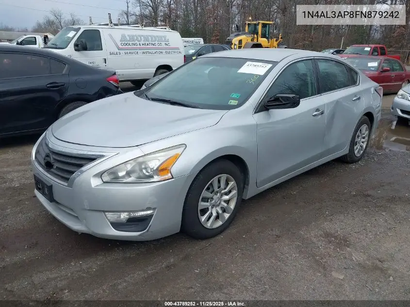 1N4AL3AP8FN879242 2015 Nissan Altima 2.5/2.5 S/2.5 Sl/2.5 Sv