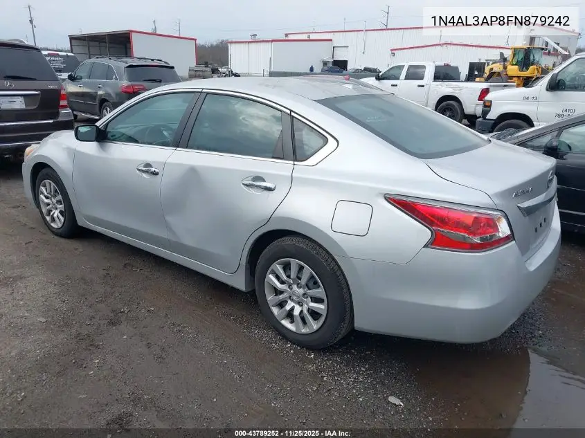 1N4AL3AP8FN879242 2015 Nissan Altima 2.5/2.5 S/2.5 Sl/2.5 Sv