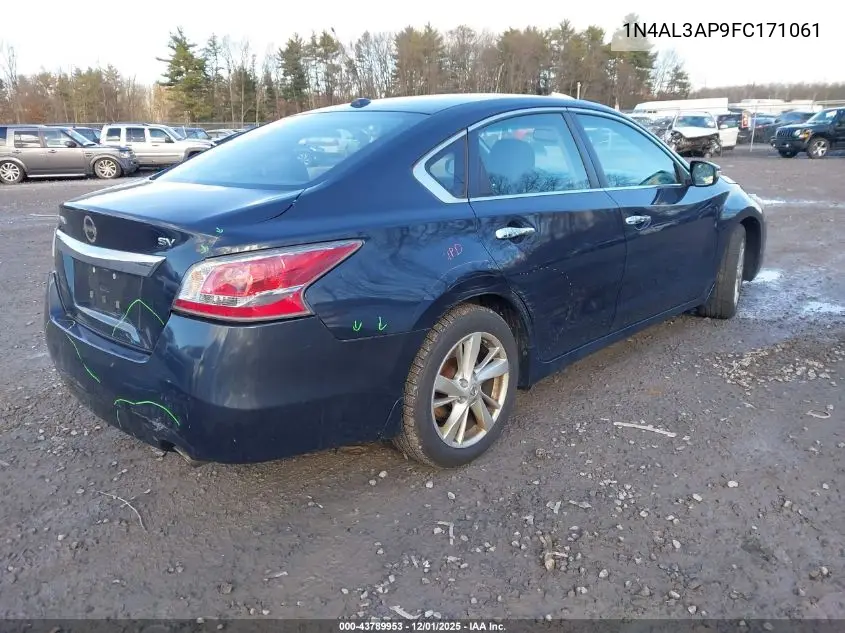 1N4AL3AP9FC171061 2015 Nissan Altima 2.5 Sv