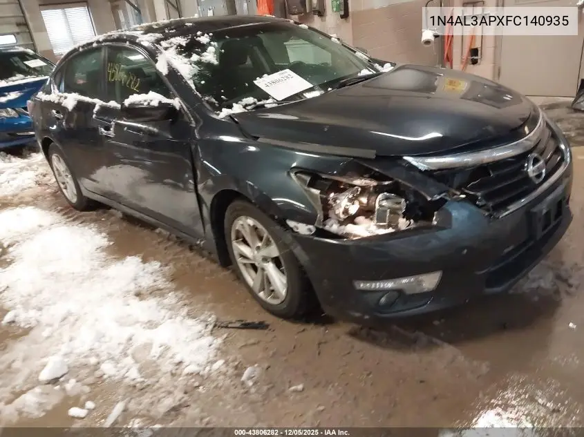 1N4AL3APXFC140935 2015 Nissan Altima 2.5 Sv
