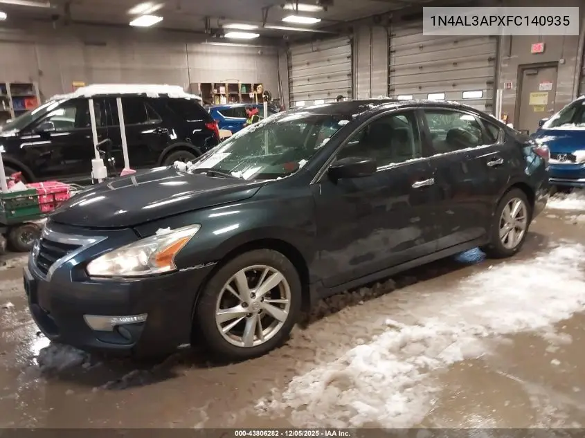 1N4AL3APXFC140935 2015 Nissan Altima 2.5 Sv