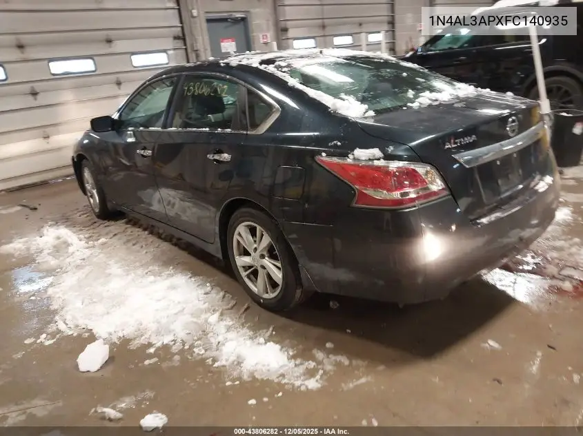 1N4AL3APXFC140935 2015 Nissan Altima 2.5 Sv