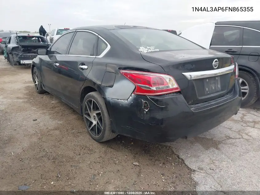 1N4AL3AP6FN865355 2015 Nissan Altima 2.5 S