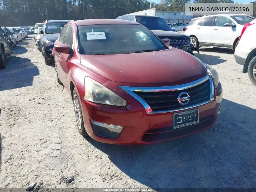 1N4AL3AP4FC470196 2015 Nissan Altima 2.5/2.5 S/2.5 Sl/2.5 Sv