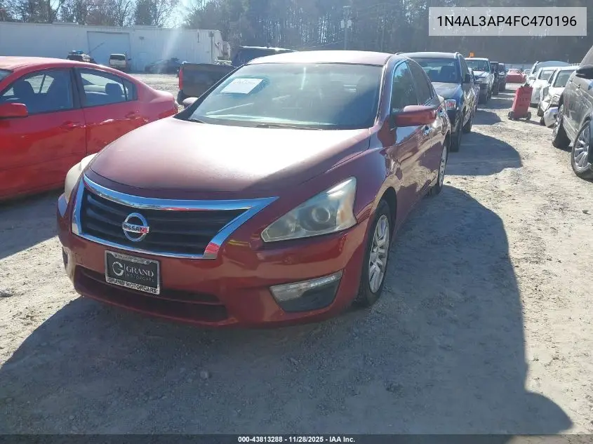 1N4AL3AP4FC470196 2015 Nissan Altima 2.5/2.5 S/2.5 Sl/2.5 Sv