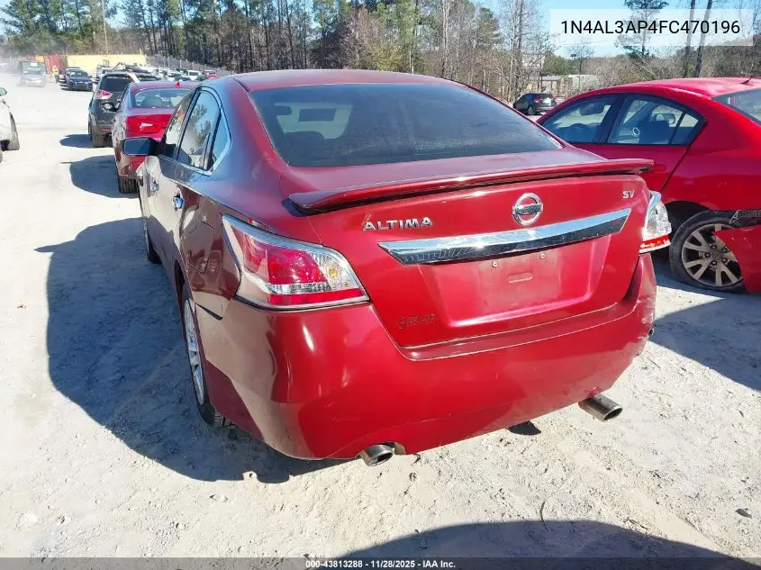 1N4AL3AP4FC470196 2015 Nissan Altima 2.5/2.5 S/2.5 Sl/2.5 Sv