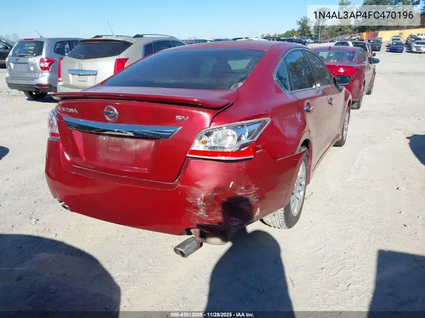 1N4AL3AP4FC470196 2015 Nissan Altima 2.5/2.5 S/2.5 Sl/2.5 Sv
