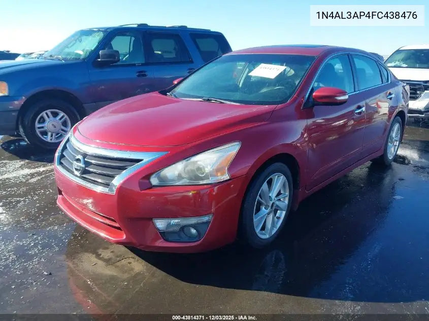 1N4AL3AP4FC438476 2015 Nissan Altima 2.5 Sl