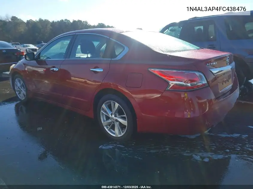 1N4AL3AP4FC438476 2015 Nissan Altima 2.5 Sl