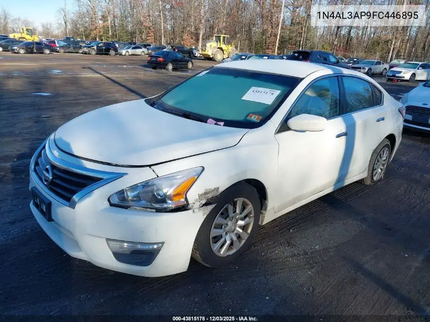 1N4AL3AP9FC446895 2015 Nissan Altima 2.5/2.5 S/2.5 Sl/2.5 Sv