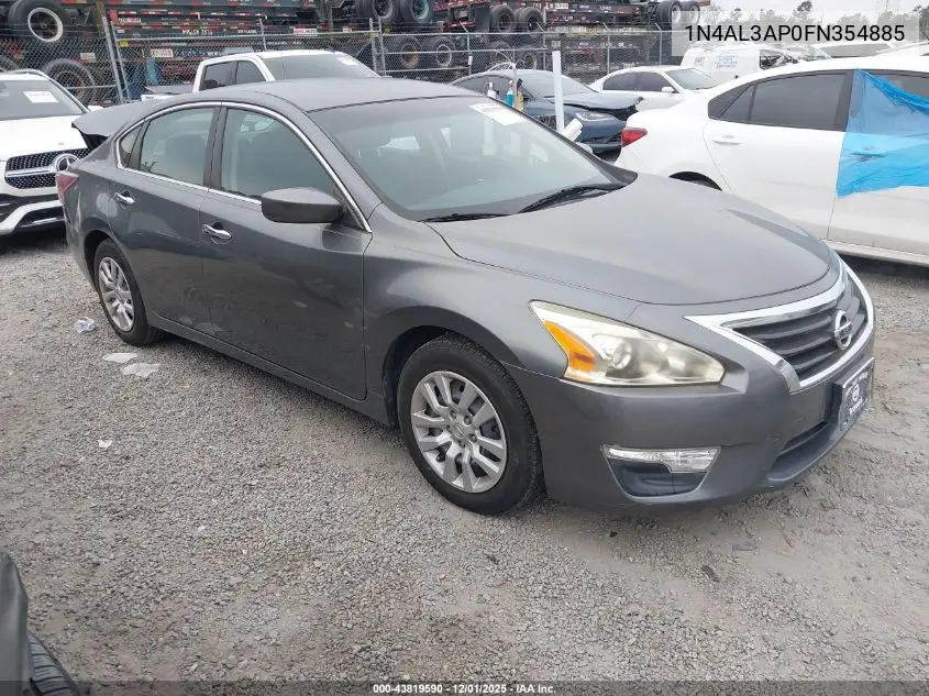 1N4AL3AP0FN354885 2015 Nissan Altima 2.5 S