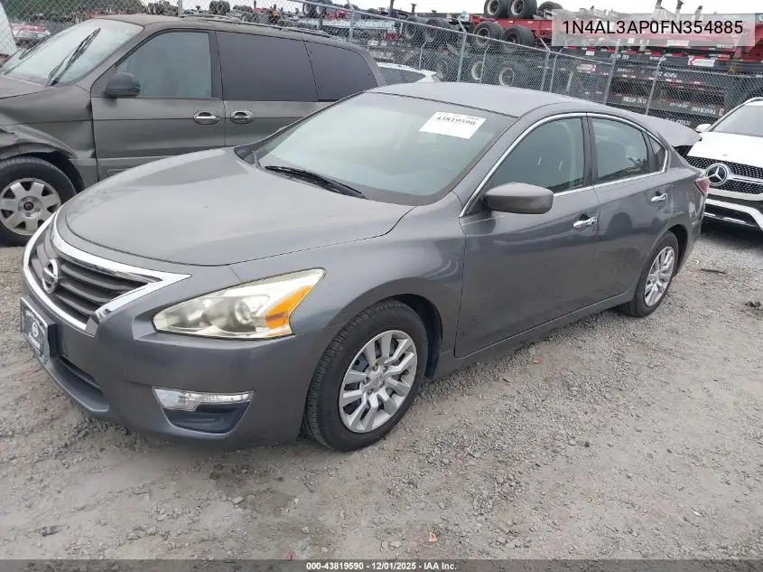 1N4AL3AP0FN354885 2015 Nissan Altima 2.5 S