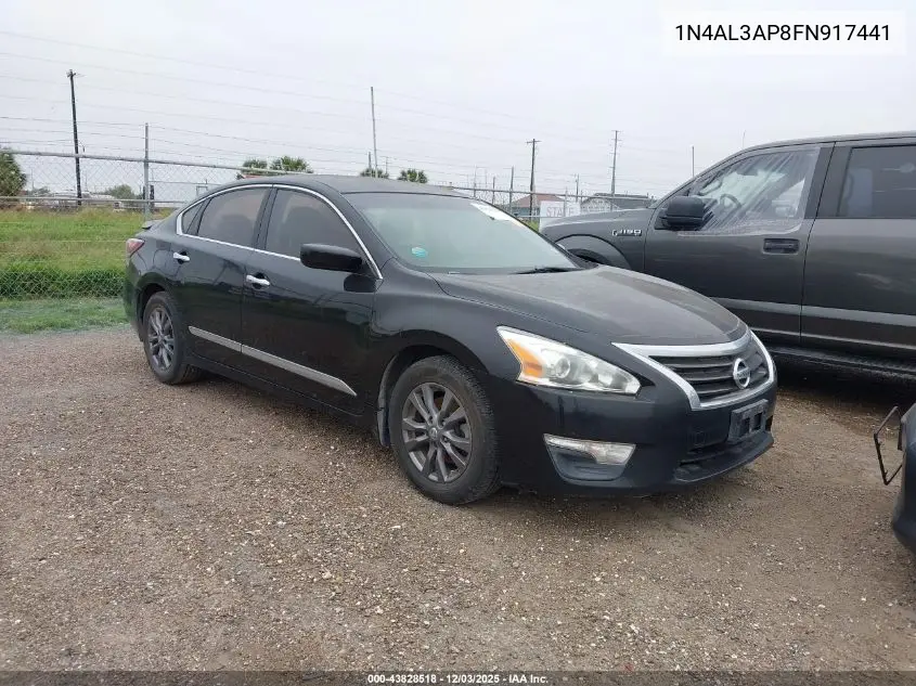 1N4AL3AP8FN917441 2015 Nissan Altima 2.5 S