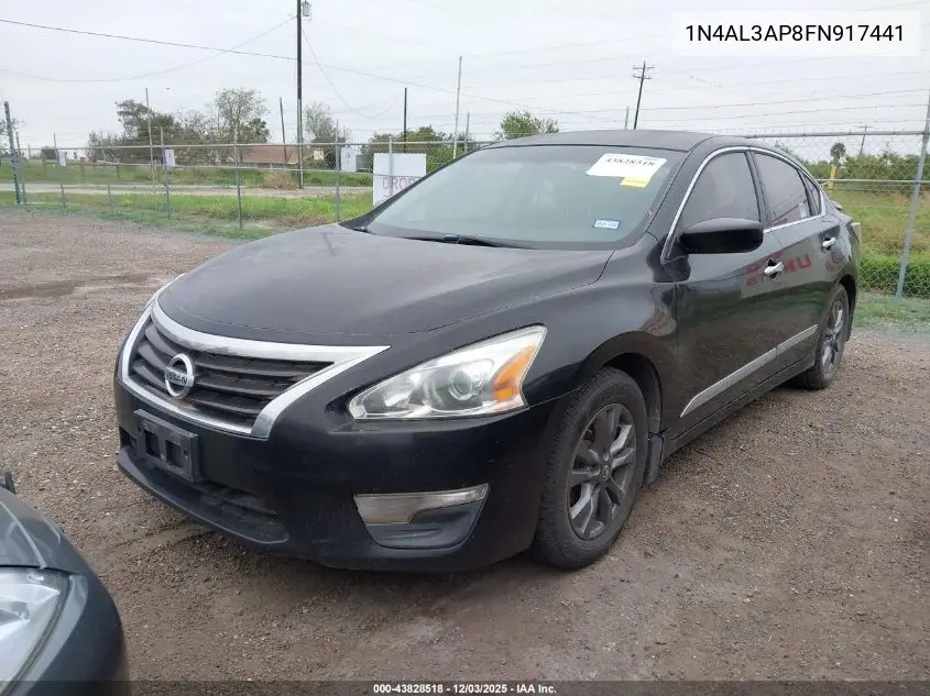 1N4AL3AP8FN917441 2015 Nissan Altima 2.5 S