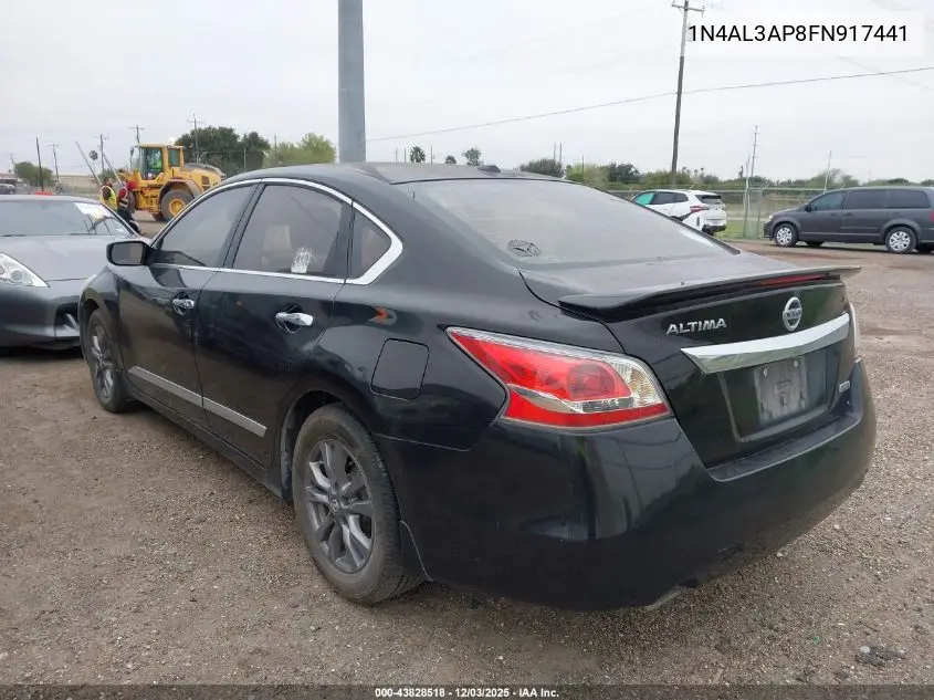 1N4AL3AP8FN917441 2015 Nissan Altima 2.5 S