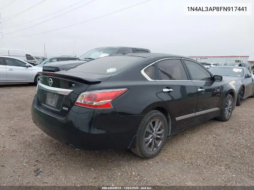 1N4AL3AP8FN917441 2015 Nissan Altima 2.5 S