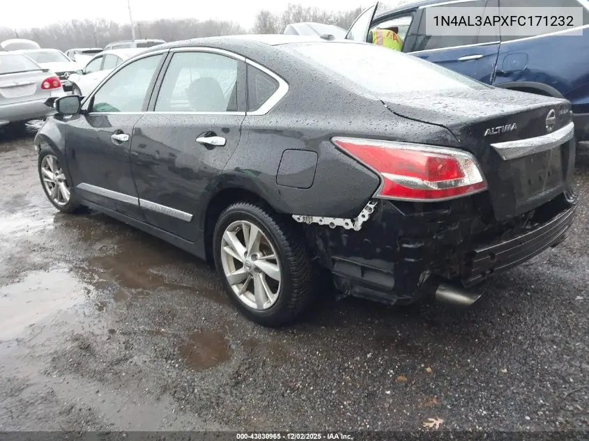 1N4AL3APXFC171232 2015 Nissan Altima 2.5 Sv